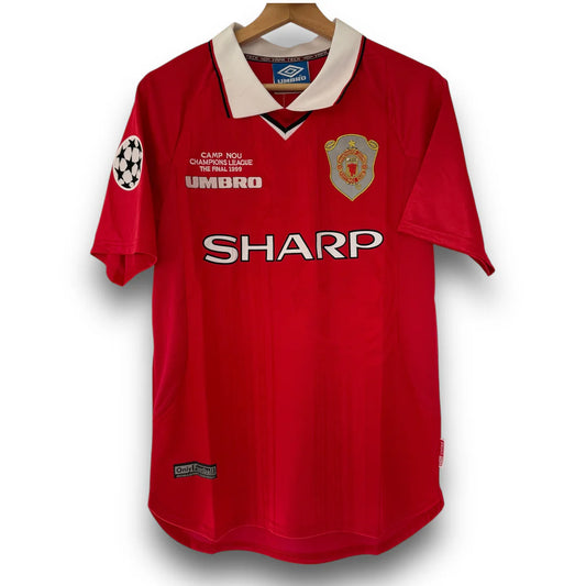Camiseta Manchester United 1999 local retro