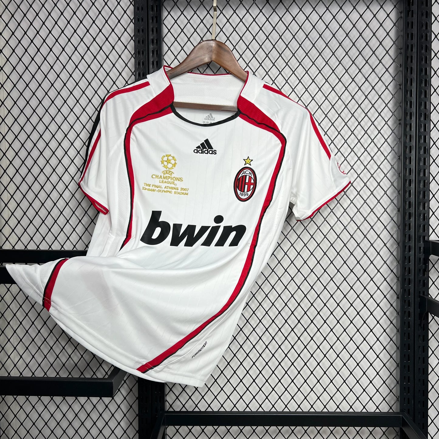 Camiseta AC Milan 2007 visitante retro