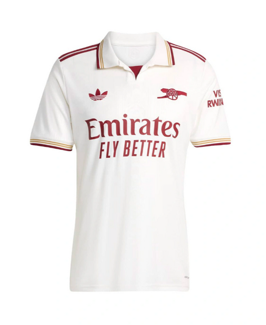 Camiseta Arsenal 2025/26 Visitante